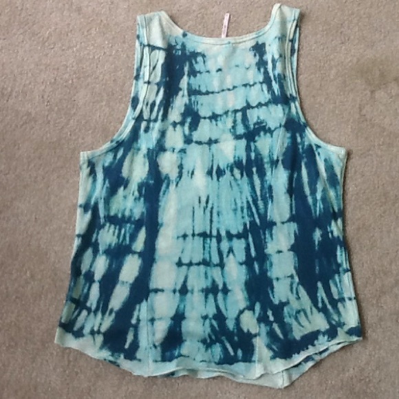 Free People Tie dye tank shirt size small - Picture 4 of 4